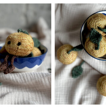 Little Clementines Free Knitting Pattern