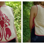 Lobster Top Star Free Knitting Pattern