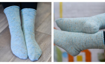 Palindrome Socks Free Knitting Pattern