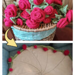 Rose Bouquet Blanket Free Knitting Pattern