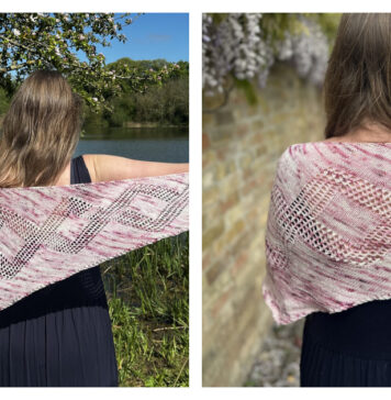 Shine Bright Shawl Free Knitting Pattern