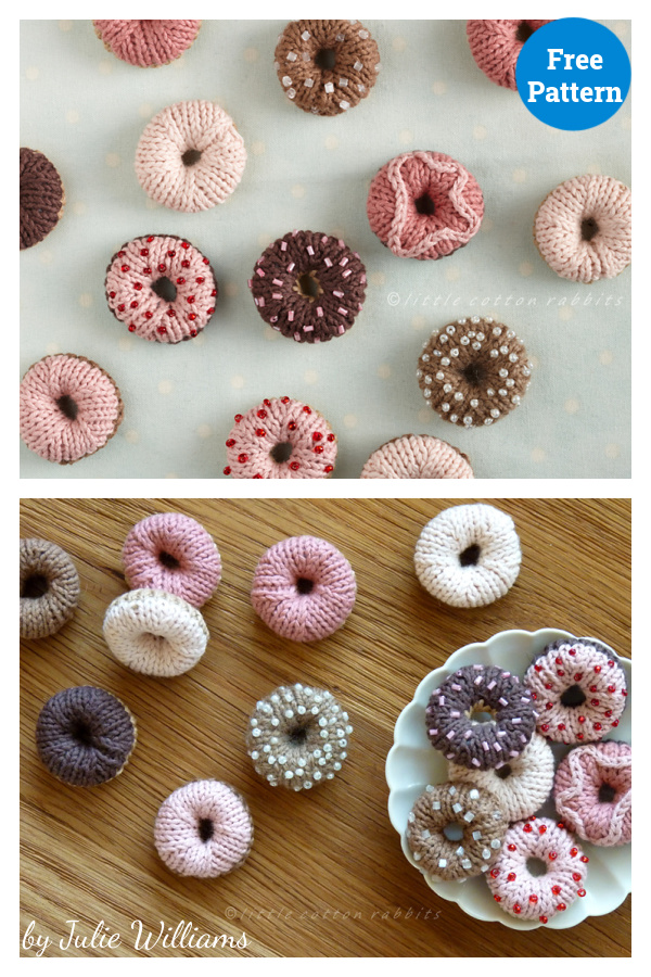 Tiny Little Doughnut Free Knitting Pattern