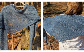 Wiosna Shawl Free Knitting Pattern