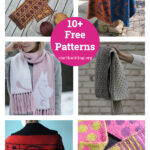 10+ Double Knit Scarf Free Knitting Patterns