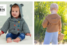 Billy Bear Jacket Free Knitting Pattern