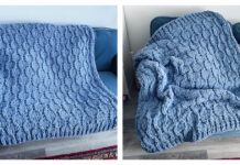 Cobblestone Blanket Free Knitting Pattern
