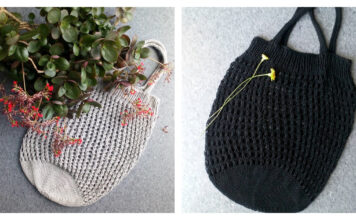 Cotton Island Market Bag Free Knitting Pattern