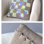 Double Square Pillow Free Knitting Pattern