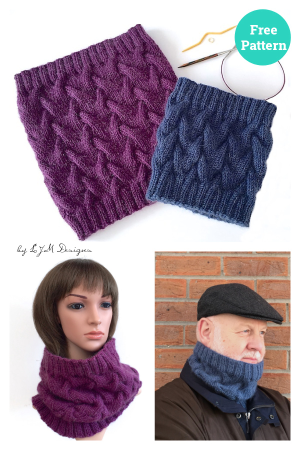 Eirene Cowl Free Knitting Pattern