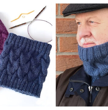 Eirene Cowl Free Knitting Pattern