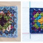 Granny Square Free Knitting Pattern and Video Tutorial