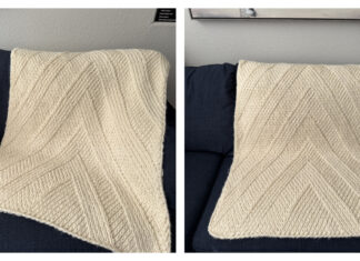 Lasagna Lap Blanket Knitting Pattern
