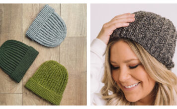 Mistake Rib Stitch Hat Free Knitting Patterns