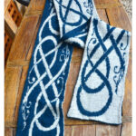 Orm Scarf Free Knitting Pattern