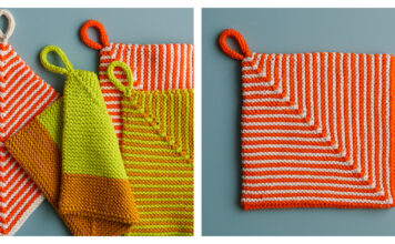 Pantry Pot Holders Free Knitting Pattern