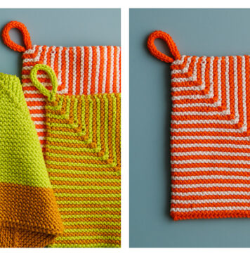 Pantry Pot Holders Free Knitting Pattern