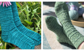 Sampler Texture Socks Knitting Patterns