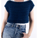 Squishy Crop Top Free Knitting Pattern