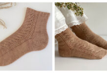 Thrift Bloom Socks Free Knitting Pattern
