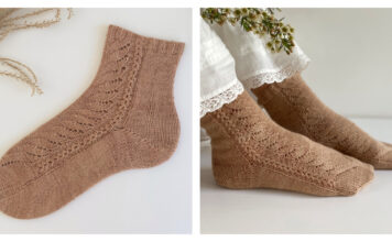 Thrift Bloom Socks Free Knitting Pattern