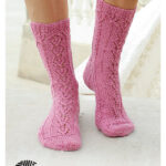 Viking Heart Socks Free Knitting Pattern