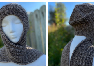 Scarf Hat Free Knitting Pattern