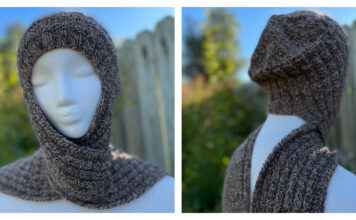Scarf Hat Free Knitting Pattern