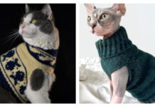 Cat Sweater Knitting Patterns