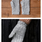 Folklig Ribbed Mittens Free Knitting Pattern
