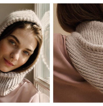 Frances Hood Free Knitting Pattern