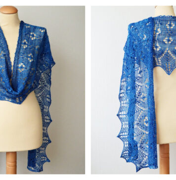 Lace for Mom Shawl Free Knitting Pattern