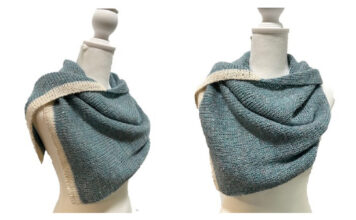 Origami Cowl Free Knitting Pattern