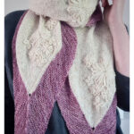 Ovid Embroidered Scarf Free Knitting Pattern