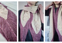 Ovid Embroidered Scarf Free Knitting Pattern