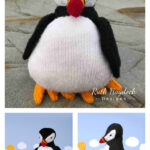 Percival Puffin Free Knitting Pattern