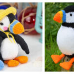 Puffin Bird Toy Knitting Patterns