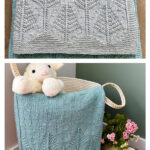 Seton Portage Blanket Knitting Pattern