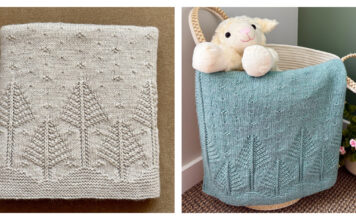 Seton Portage Blanket Knitting Pattern