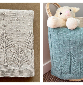 Seton Portage Blanket Knitting Pattern