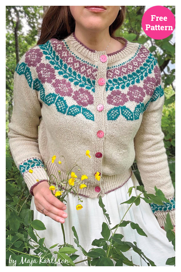 Summer Cardigan Free Knitting Pattern