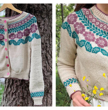 Summer Cardigan Free Knitting Pattern