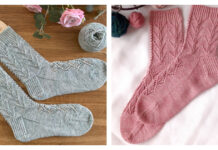 Taproot Socks Free Knitting Pattern
