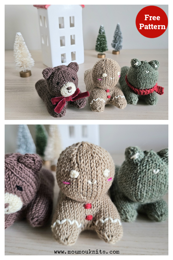 Winter Cuddle Crew Free Knitting Pattern