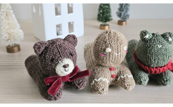 Winter Cuddle Crew Free Knitting Pattern