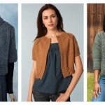 10+ Cropped Cardigan Free Knitting Patterns