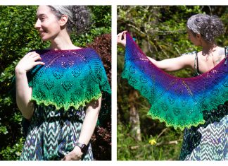 Again Around the Sun Shawl Free Knitting Pattern