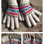 Bright Gloves Knitting Pattern