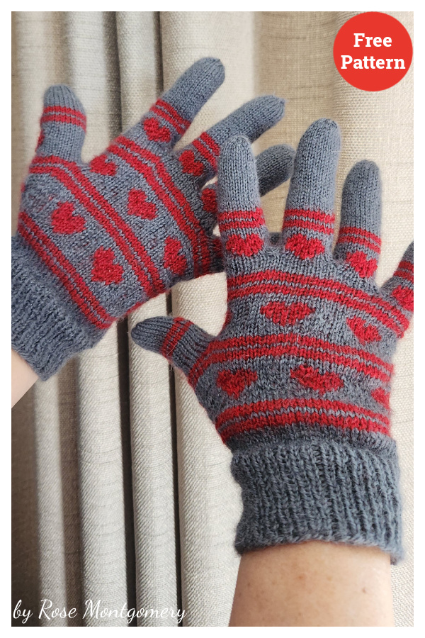 Capture my Heart Free Knitting Pattern
