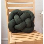 Celtic Knot Pillow Free Knitting Pattern