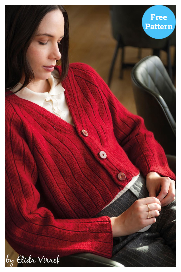 Chelsea Cardigan Free Knitting Pattern